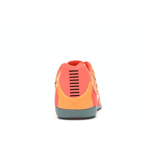 Кроссы Nike Kobe 9 EM Low Peach Mango - мужская сетка размеров