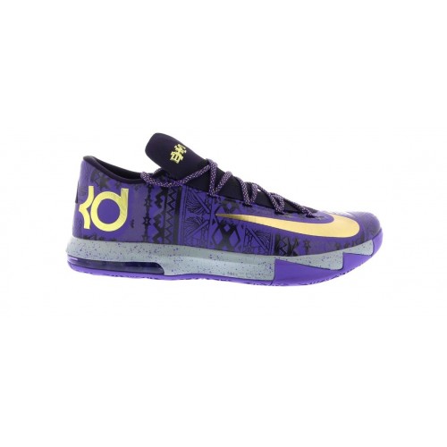 Кроссы Nike KD 6 BHM - мужская сетка размеров