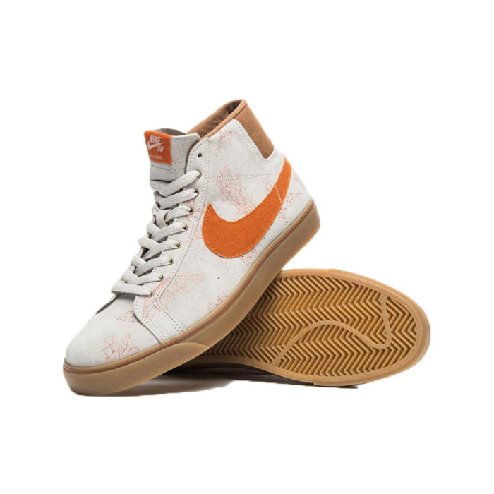 Nike SB Blazer Canvas Light Brown - мужская сетка размеров Nike SB Blazer Canvas Light Brown - мужская сетка размеров