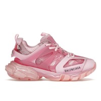 Женские кроссовки Balenciaga Track Clear Sole Pink (W)