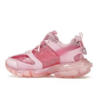 Женские кроссовки Balenciaga Track Clear Sole Pink (W)