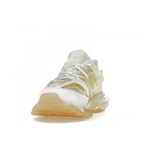 Кроссы Balenciaga Track Clear Sole White - мужская сетка размеров