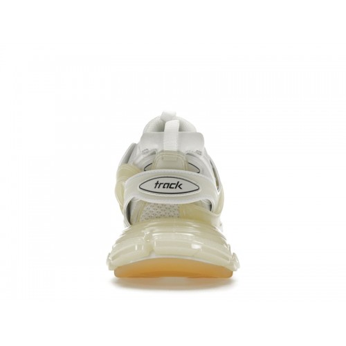 Кроссы Balenciaga Track Clear Sole White - мужская сетка размеров
