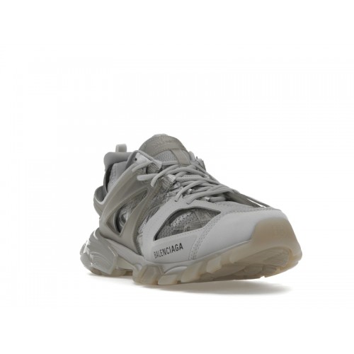 Кроссы Balenciaga Track Clear Sole Gray - мужская сетка размеров