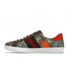 Gucci Ace x Disney Huey, Dewey, Louie Print