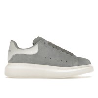 Женские кроссовки Alexander McQueen Oversized Dove Grey Suede (W)
