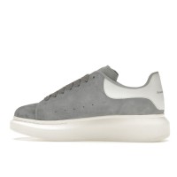 Женские кроссовки Alexander McQueen Oversized Dove Grey Suede (W)