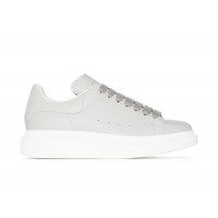 Женские кроссовки Alexander McQueen Oversized Gray White (W)