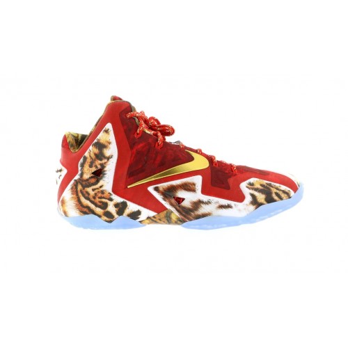 Кроссы Nike LeBron 11 NBA 2K14 - мужская сетка размеров