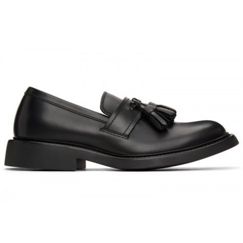 Bottega Veneta Tokyo Tassel Leather Loafer Black - мужская сетка размеров
