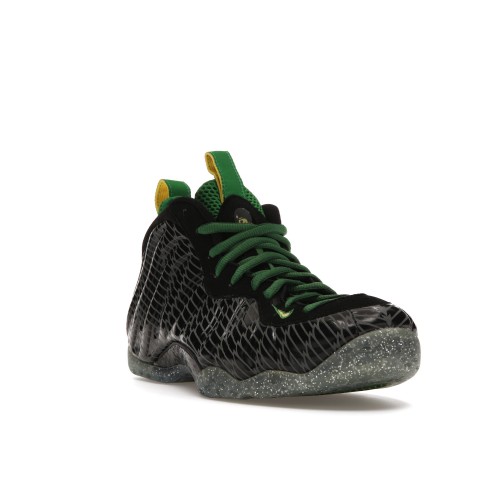 Кроссы Nike Air Foamposite One Oregon Ducks - мужская сетка размеров