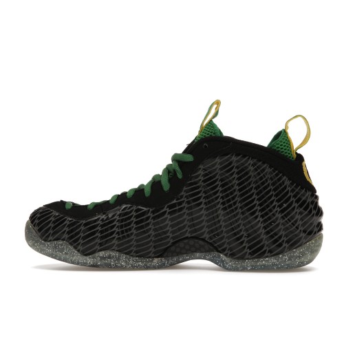 Кроссы Nike Air Foamposite One Oregon Ducks - мужская сетка размеров