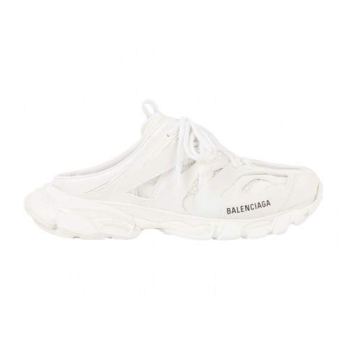 Кроссы Balenciaga Track Mule White (W) - женская сетка размеров