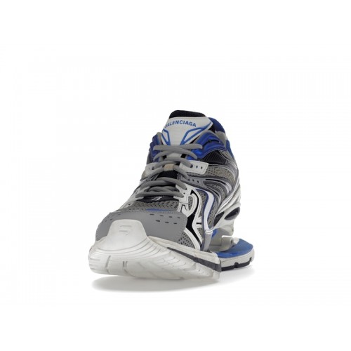 Кроссы Balenciaga X-Pander Blue Grey - мужская сетка размеров