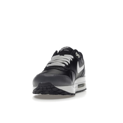 Кроссы Nike Air Max 1 Black White Dark Grey - мужская сетка размеров