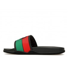 Gucci Slide Interlocking G Black