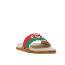 Gucci Slide Interlocking G Orange