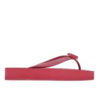 Gucci Chevron Thong Sandal Pink Rubber