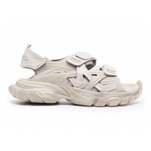Кроссы Balenciaga Track Sandal Beige (W) - женская сетка размеров