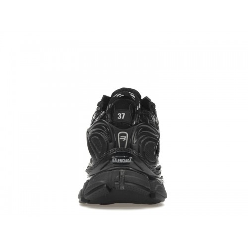 Кроссы Balenciaga Runner Black (W) - женская сетка размеров