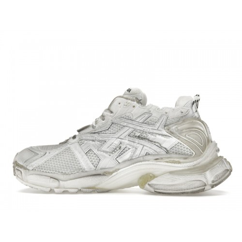 Кроссы Balenciaga Runner White - мужская сетка размеров