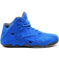 Кроссовки Nike LeBron 11 EXT Blue Suede