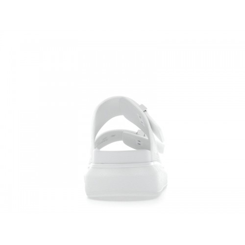 Alexander McQueen Hybrid Buckled Rubber Sandals White (W) - женская сетка размеров