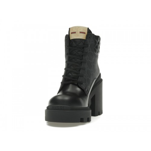 Gucci GG Ankle Boot Black (W) - женская сетка размеров