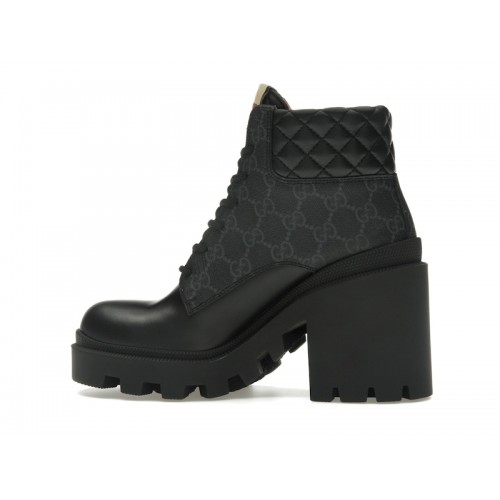 Gucci GG Ankle Boot Black (W) - женская сетка размеров