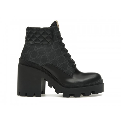Gucci GG Ankle Boot Black (W) - женская сетка размеров