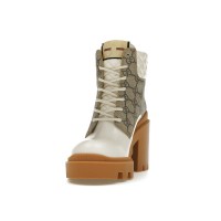 Женские Gucci GG Ankle Boot Beige White (W)