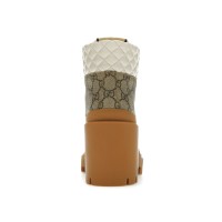 Женские Gucci GG Ankle Boot Beige White (W)