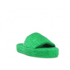 Bottega Veneta Resort Sponge Slide Grass