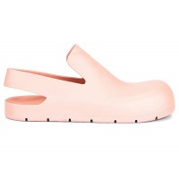 Женские Bottega Veneta Open-Heel Puddle Sandal Peach Pink (W)