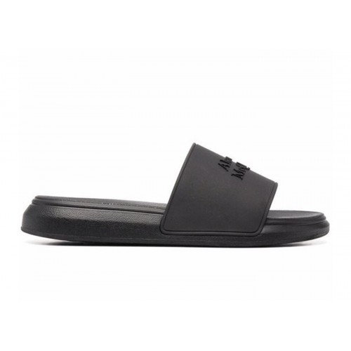 Кроссы Alexander McQueen Pool Slide Black FW21 - мужская сетка размеров