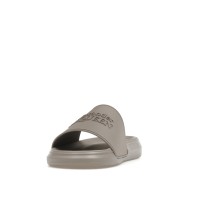 Кроссовки Alexander McQueen Logo Slides Stone