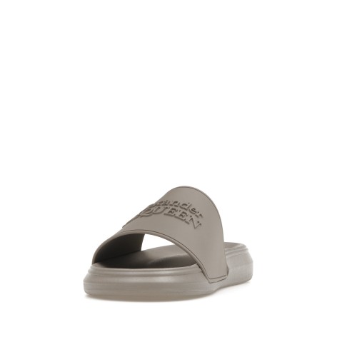 Кроссы Alexander McQueen Logo Slides Stone - мужская сетка размеров