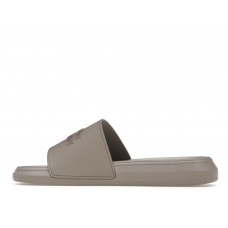 Кроссовки Alexander McQueen Logo Slides Stone