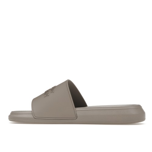 Кроссы Alexander McQueen Logo Slides Stone - мужская сетка размеров