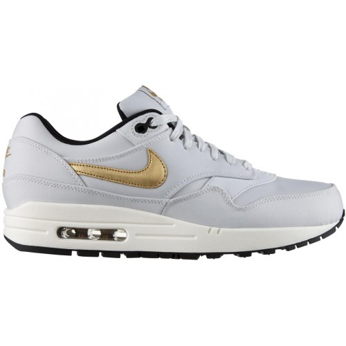 Кроссы Nike Air Max 1 Gold Trophy - мужская сетка размеров