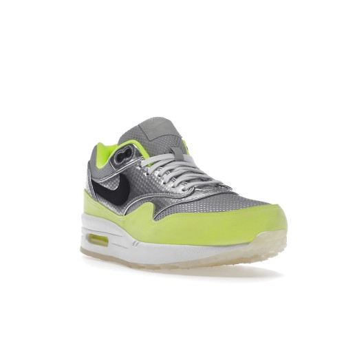 Кроссы Nike Air Max 1 FB Silver Volt - мужская сетка размеров