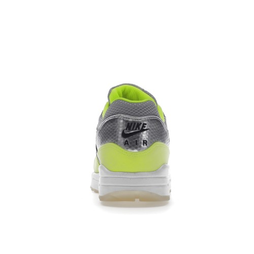 Кроссы Nike Air Max 1 FB Silver Volt - мужская сетка размеров