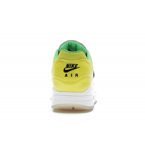 Кроссы Nike Air Max 1 FB Neo Lime - мужская сетка размеров