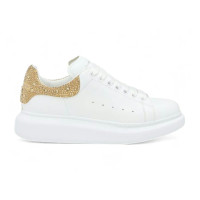 Женские Alexander McQueen Oversized White Gold
