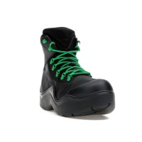 Bottega Veneta Puddle Bomber Black Green