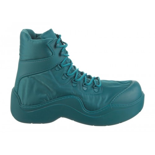 Bottega Veneta Puddle Bomber Ankle Boot Teal - мужская сетка размеров