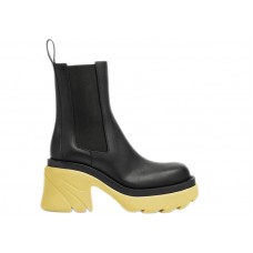 Женские Bottega Veneta Flash Platform Ankle Boot Black Lemonade (W)
