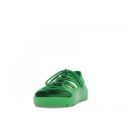 Bottega Veneta Jelly Lace Up Sandal Green (W) - женская сетка размеров
