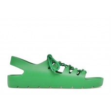 Женские Bottega Veneta Jelly Lace Up Sandal Green (W)