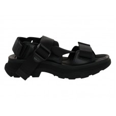 Женские Alexander McQueen Tread Sandals Black Black (W)